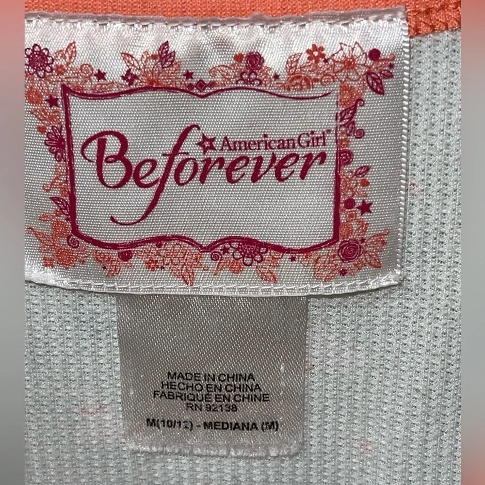 American Girl Beforever Girls Pajamas Size Medium (10-12)